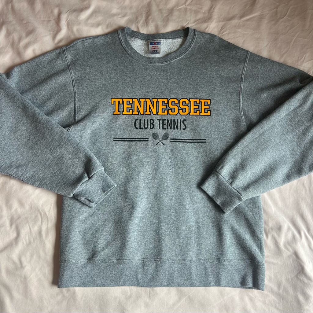 University Of Tennessee Club Tennis Crewneck Size M